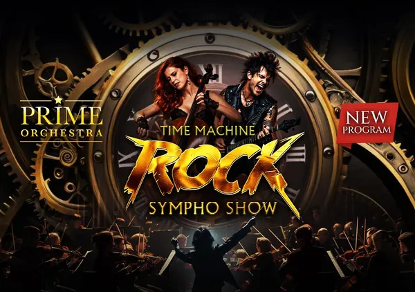 Plakat: Time Machine, Rock Sympho Show, Prime Orchestra